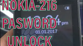 How To pasword Unlock #NokiA-216 Rm-1187 just one click