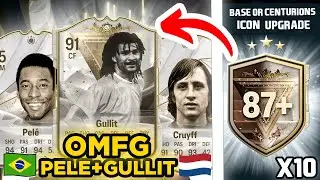 OMFG PELE & GULLIT 😱 INSANE 87+ BASE OR CENTURIONS ICON PACKS! FC 24 ULTIMATE TEAM