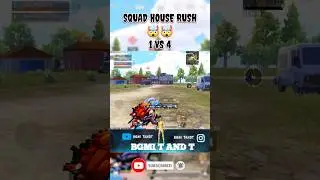 1 vs 4🤯🤯 #shorts #trending #bgmi #pubgmobile #gaming