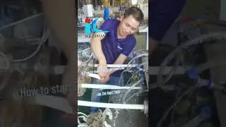 How to make PVC pipe ?  How to start PVC pipe extrusion machine line  whatsapp +86 138 6983 3661