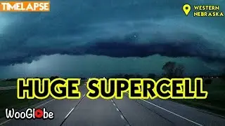 Incredible Supercell Timelapse in Nebraska 2019