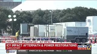 SWEPCO continues restoration efforts after thousands of customer lost power in ice storm