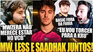 🚨 MWZERA DE VOLTA &Agrave;S FRANQUIAS JUNTO COM SAADHAK E LESS NA KRU! LESS MANDOU A REAL SOBRE O MW
