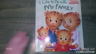 I like to be with my family read aloud children's book