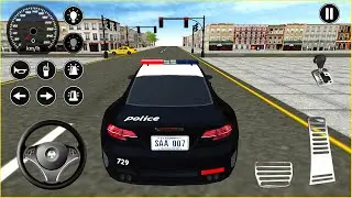 Polis arabası oyunu izle 4K || Real Police Car Driving v2 #103 - Polis oyunları 3D Android Gameplay