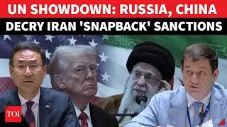 On Cam: Russia, China Torch 'Crude Blackmail' Over UN Iran Snapback Sanctions&nbsp;I&nbsp;What&nbsp;Next