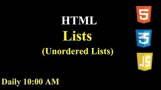 HTML | Lists | Unordered List #8