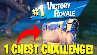 The *ONE CHEST* CHALLENGE In Fortnite Battle Royale!