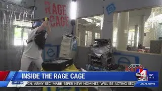 Inside the rage cage