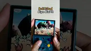 Yoshi Island Miyoo Mini V2 Transparent Blue Gameboy Advance Emulator 👾 #console #retro #handheld