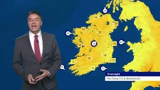 Irish weather forecast 25 Jul 2025 | Nine O'Clock Weather