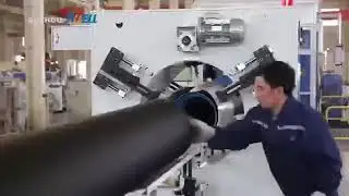 JWELL-Double Wall Corrugated Pipe Extrusion Line .  Contact Person: Jet Kong . Mail: salbu@jwell.cn
