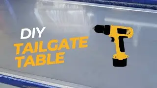 DIY BUDGET TAILGATE TABLE 🔧