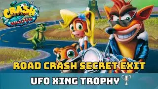 Crash Bandicoot 3: Warped - Road Crash Secret Exit - UFO Xing Trophy/Achievement