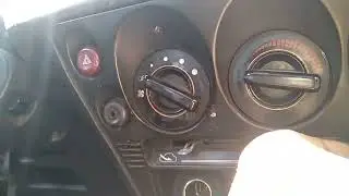 КАК ЗАМЕНИТЬ ЛАМПОЧКИ ПОДСВЕТКИ  ПЕЧКА Mitsubishi Galant 1987 г–1993 г