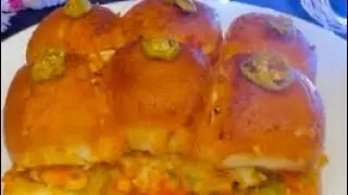 Maxican Cheesey Veg Corn 🌽  Sliders 🍔 Recipe