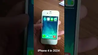 Apple iPhone 4 in 2024 #iphone #iphone4 #apple