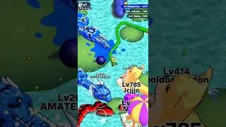 Small Snake vs Giant Snake Battle 🐍💪 #snakegame #snake #epic #funny #snakeclash #shorts
