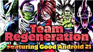 Team Regeneration Featuring Android 21 good | PVP | Rating Match | DB Legends | Yes Gaming YT