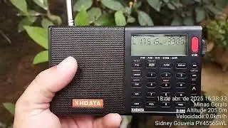 R&aacute;dio Vaticano em portugu&ecirc;s 17515 KHz transmiss&atilde;o especial Via Crusis de Jesus 18/04/25 20:40 UTC