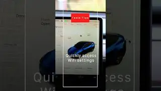 Быстрый и простой способ подключить Tesla к Wi-Fi #автомобиль #teslaservice #teslamodely