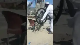 How To Cross A River In Village Life #shorts #cross #river #villagelife #viral #pakistan