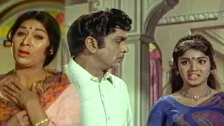 ANR, Vanisri Emotional Movie Scene || Old Telugu Movie Scenes || iDream Clips