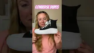 CONVERSE dupes at TARGET | Look for less #target #shoes