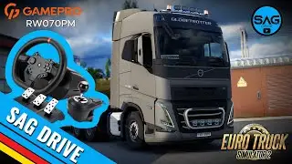 ETS2: НЕДІЛЬНИЙ РЕЙС ☕ Збираємось у дорогу GamePro 1080° | SAG DRIVE