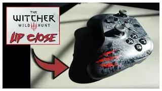 Up Close Xbox Witcher 3 10th Anniversary Controller!