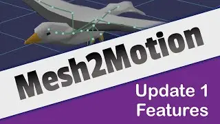 Animate Birds with Update 1 of Mesh2Motion
