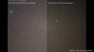Deep Sky real time treatment - Comparison RAW video and Jetson Xavier NX treatment (Python & CUDA)