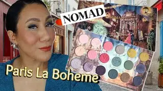 Nomad Cosmetics X Paris La Boheme | Intense Color and Palette