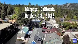 Drone Flight:  Murphys, California
