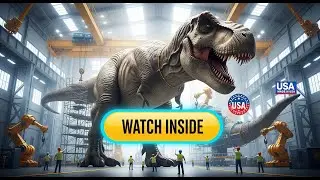 Inside The Secret USA Factory Building A Giant T-Rex | Full Documentary
