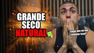 Ficar grande seco e natural passo a passo