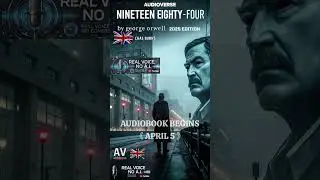 👁️ 1984: Orwell's Dystopian Masterpiece - Double Edition with (British Voice) Chas Burns (SFX)