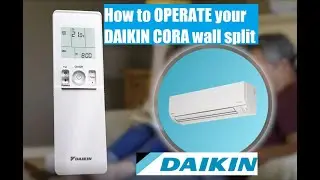 Сплит-система Daikin Cora | Полное руководство по дистанционному управлению для начинающих 📱❄🔥