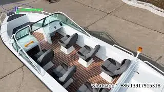 5.8m small speedboat ready for shipment.  | MS Shipbuilding