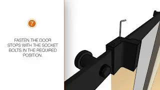 Intersteel instructional video | How do I install a sliding door system onto a concrete wall?