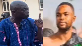 Abusuapanin Abu Mahama Sribgo has defeated Sarmodua 7time and he always knock him down🥊🥊💪