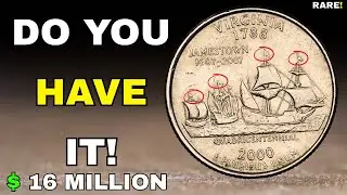 The Most Expensive State Quarters Ever Found! Valuable Quarters Worth BIG Money!