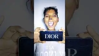 Dior Inspired Transition ⚡🖤#transition #dior #makeup #grwm #shorts