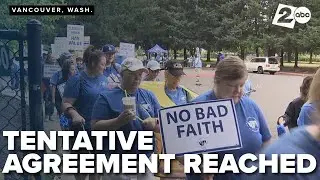Tentative agreement reached in Evergreen Public Schools strike, vote to ratify takes place Thursday