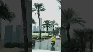 Rainy days in dubai climate its amazing 