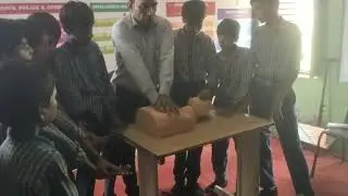 CPR training for students 