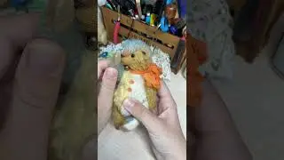 Мишка Тедди игрушка ручной работы. #teddybear #игрушкиручнойработы #мишкитедди #тедди