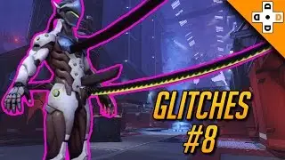 Overwatch Funny Glitches & Lag #8 - GENJI HAS A SWORD D!CK!? | Highlights Montage