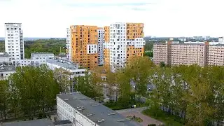 Gdańsk Przymorze - widok z nowego wieżowca