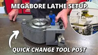 Fitting a Quick Change Tool Post to the Megabore Doesn’t Go To Plan